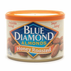 BLUE DIAMOND: Almonds Honey Roasted, 6 oz