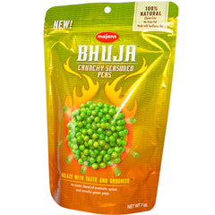 BHUJA: Snacks Crunchy Seasoned Peas, 7 oz