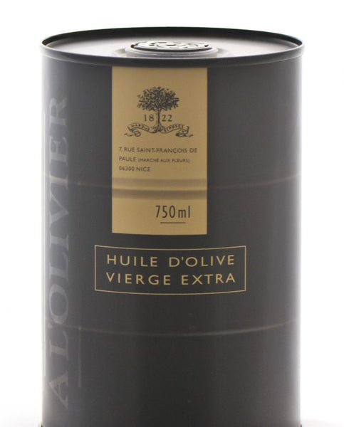 A LOLIVIER: Oil Olive in Drum, 25.36 oz