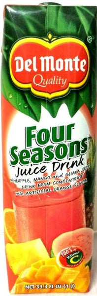 DEL MONTE:  Four Seasons Juice Drink, 33.3 oz