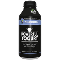 POWERFUL: Powerful Drink Yogurt Blueberry Acai, 12 oz