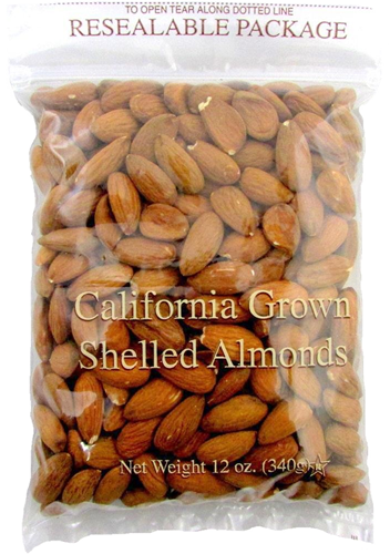POINDEXTER: Nut Almond Shelled, 12 oz