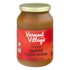 VERMONT VILLAGE CANNERY: Organic Spiced Apple Butter, 17 oz