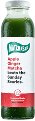 MATCHABAR: Apple Ginger Matcha Tea, 10 fl oz