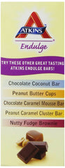 ATKINS: Endulge Caramel Nut Chew Treat Bar 5 bars (1.2 oz each), 6 oz