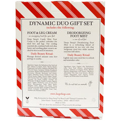 DEEP STEEP: Body Care Candy Mint 2 Piece Set, 1 ea