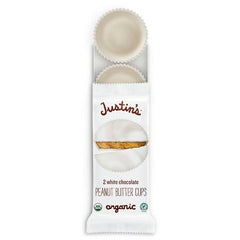 JUSTINS: Chocolate White Peanut Butter Cups, 4.7 oz