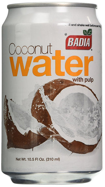 BADIA: Coconut Water with Pulp, 10.5 oz