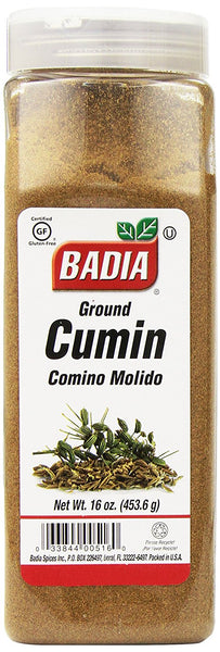 BADIA: Ground Cumin Seed, 16 Oz