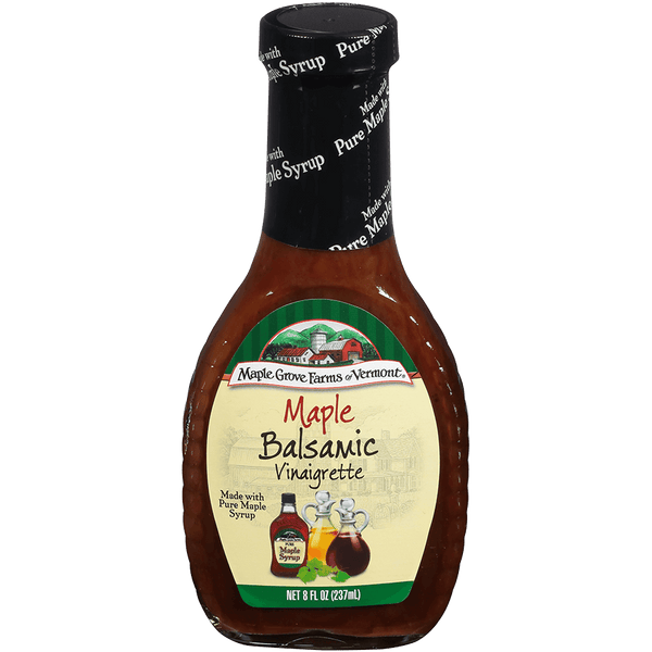 MAPLE GROVE: Dressing Vinaigrette Maple Balsamic, 8 oz