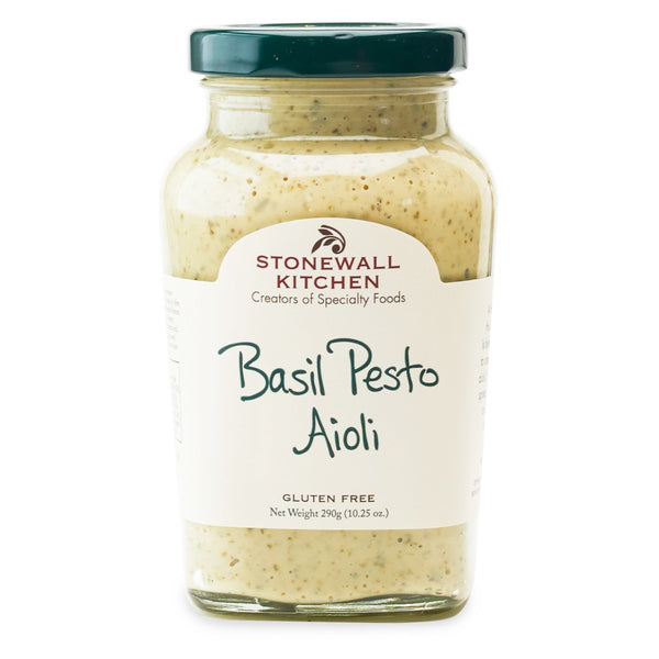 STONEWALL KITCHEN: Basil Pesto Aioli, 10.25 oz