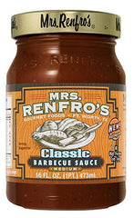 MRS RENFRO: Classic Barbecue Sauce, 16 oz