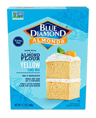 BLUE DIAMOND: Baking Mix Yellow Cake, 12.2 oz