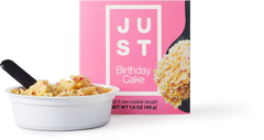 JUST COOKIE DOUGH: Birthday Cake Cookie Dough, 1.6 oz