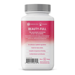 OM ORGANIC MUSHROOM NUTRITION: Beauty Full Mushroom Superfood Capsules, 90 cp