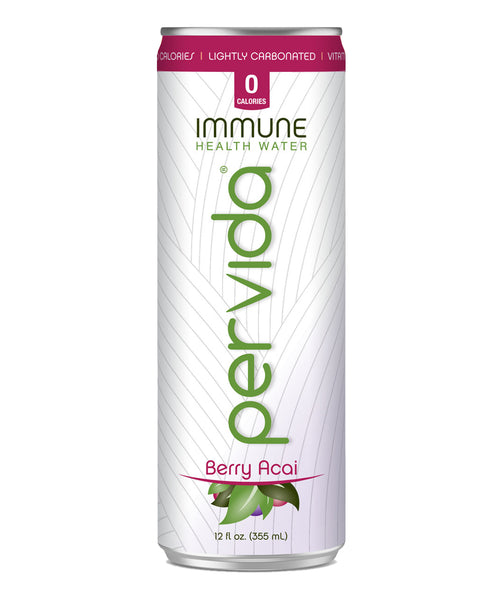 PERVIDA: Berry Acai Immune Water, 12 oz