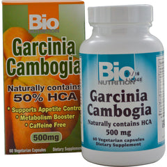 BIO NUTRITION: Garcinia Cambogia 500 mg, 60 vegetarian capsules