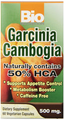 BIO NUTRITION: Garcinia Cambogia 500 mg, 60 vegetarian capsules