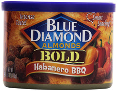 BLUE DIAMOND: Almonds Bold Habanero BBQ, 6 oz