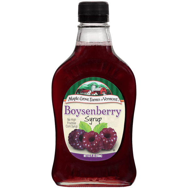 MAPLE GROVE: Boysenberry Syrup, 8.5 oz