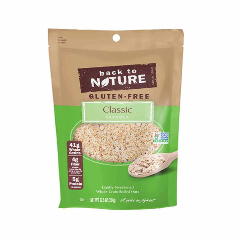 BACK TO NATURE: Gluten-Free Classic Granola, 12.5 oz