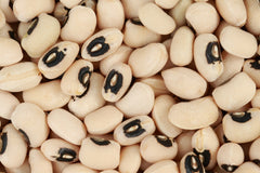 BULK BEANS: Organic Black Eyed Peas, 25 Lb