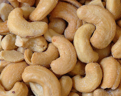 BULK NUTS: Cashew Pieces Large Roasted & Salted, 25 lb