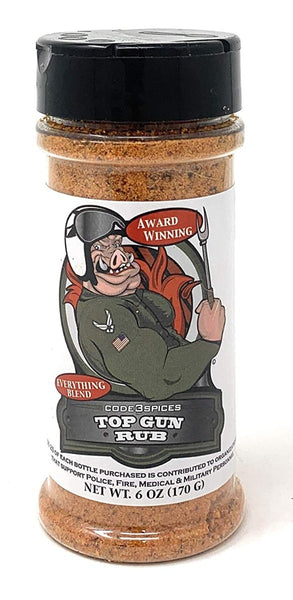 CODE 3 SPICES: Seasoning  Top Gun, 6 oz