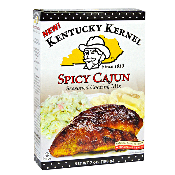 KENTUCKY KERNEL: Spicy Cajun Seasoned Coating Mix, 7 oz
