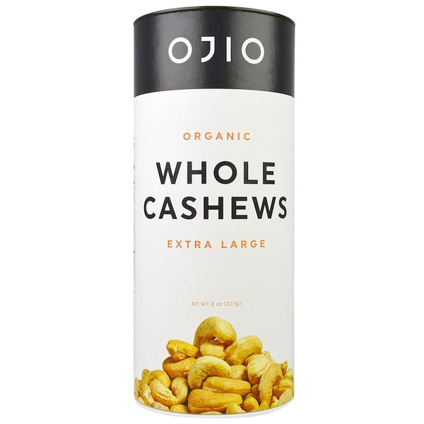 OJIO: Cashews  Extra Large  Whole Organic, 8 oz