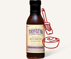 TRIFECTA GOURMET: Kentucky Bourbon Marinade Sauce, 12.7 oz