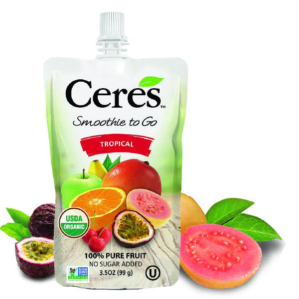 CERES: Tropical Smoothie To Go, 3.5 oz