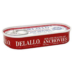DELALLO: Anchovy Rolled Capers, 2 oz