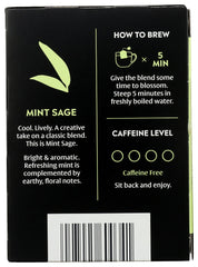 CHOICE TEA: Tea Herbal Mint Sage, 16 bg