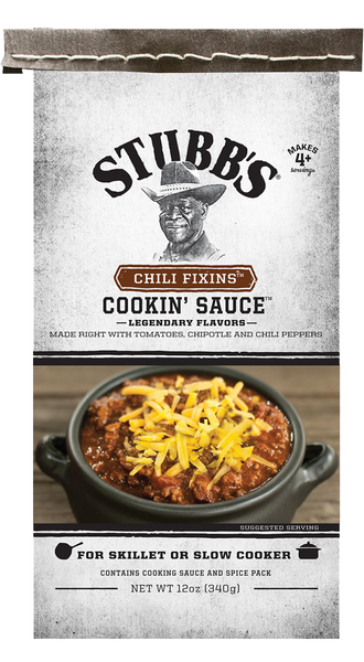 STUBBS: Chili Fixins Sauce, 12 oz