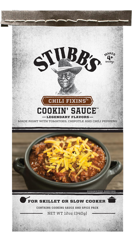 STUBBS: Chili Fixins Sauce, 12 oz