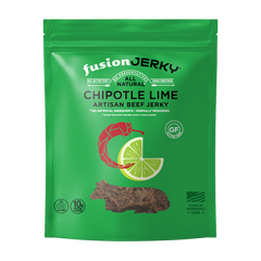 FUSION JERKY: Chipotle Lime Beef Jerky, 2.75 oz