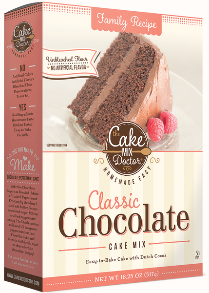 CAKE MIX DOCTOR: Chocolate Cake Mix, 18.25 oz