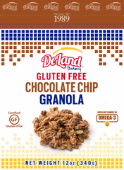 DELAND: Gluten Free Chocolate Chip Granola, 12 oz