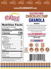 DELAND: Gluten Free Chocolate Chip Granola, 12 oz