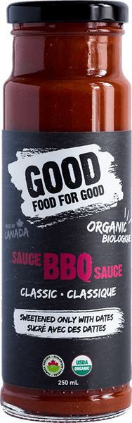 GOOD FOOD FOR GOOD: Classic BBQ Sauce, 9.5 oz