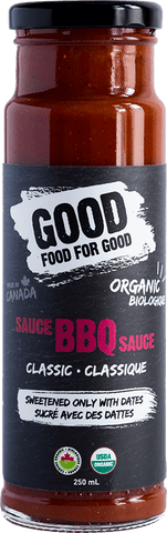 GOOD FOOD FOR GOOD: Classic BBQ Sauce, 9.5 oz