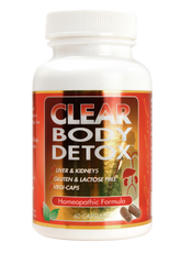 CLEAR PRODUCTS: Detox Body Homeopathic Herbal, 60 cp