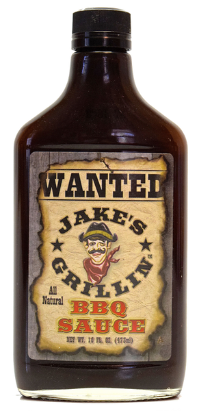 JAKES GRILLIN: Coffee BBQ Sauce, 16 oz