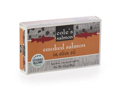 COLES: Salmon Smoked In Olive Oil, 3.2 oz