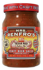 MRS RENFROS: Salsa Texas Red Craft Beer, 16 oz