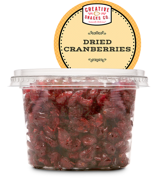 CREATIVE SNACK: Dried Cranberries Cup, 8.5 oz