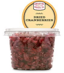 CREATIVE SNACK: Dried Cranberries Cup, 8.5 oz