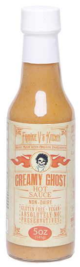 FRANKIE VS KITCHEN: Creamy Ghost Hot Sauce, 5 oz