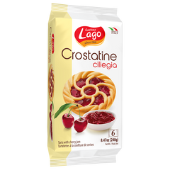 GASTONE LAGO: Crostatine Cherry Jam, 8.47 oz